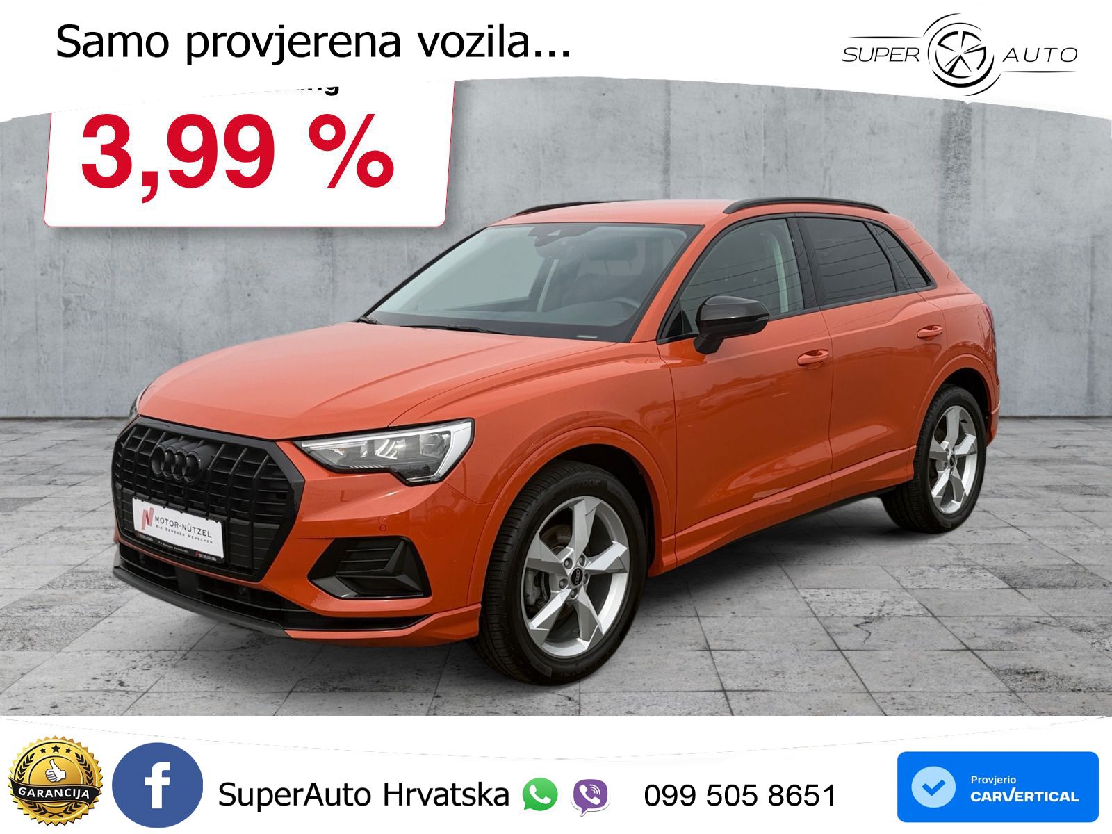 Audi Q3 35 TFSI (150 KS) S tronic advanced LED+GR SJED+ACC