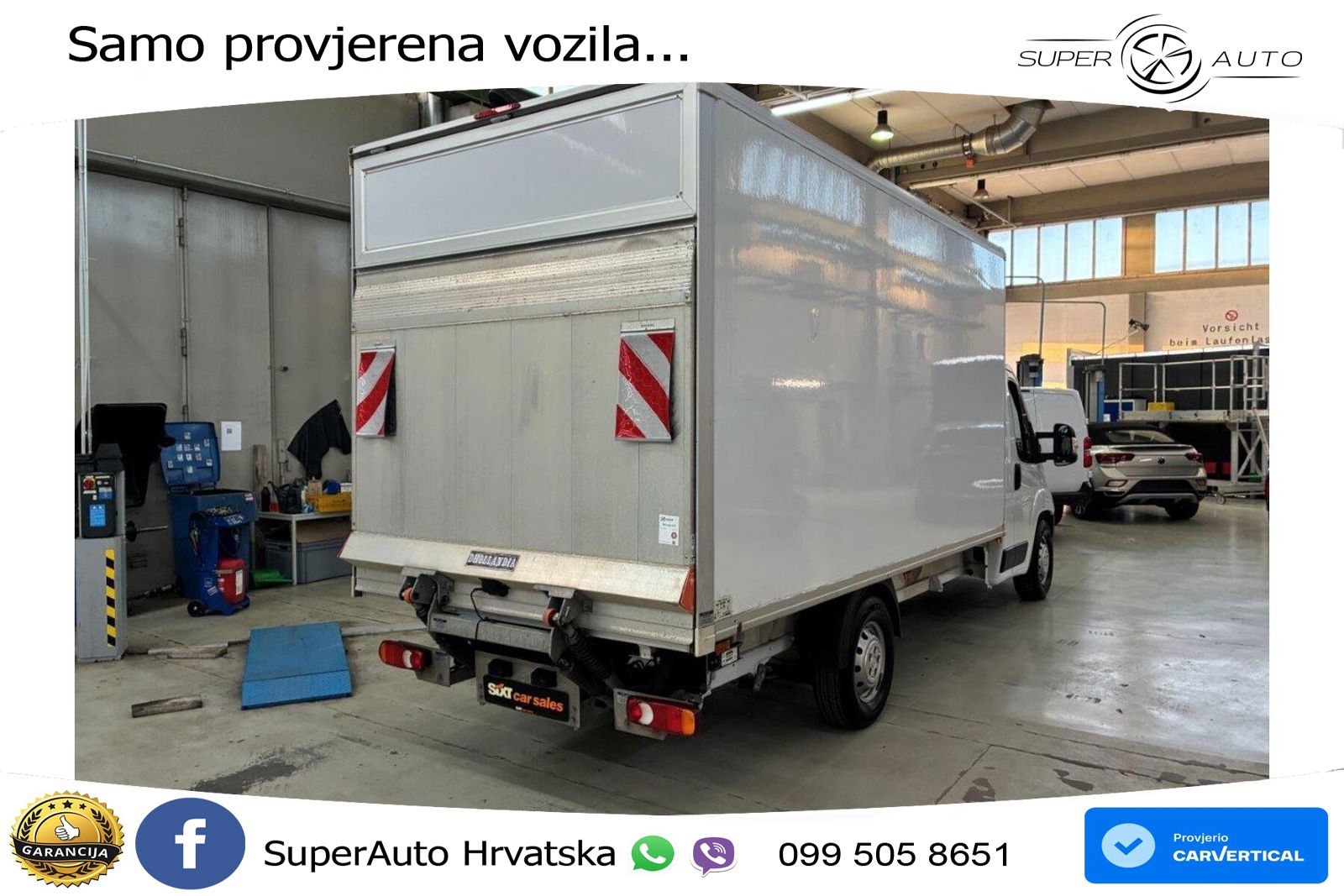Peugeot Boxer Koffer 2.2BlueHDi 165 L4 3.5t Ladebordwand 165 KS