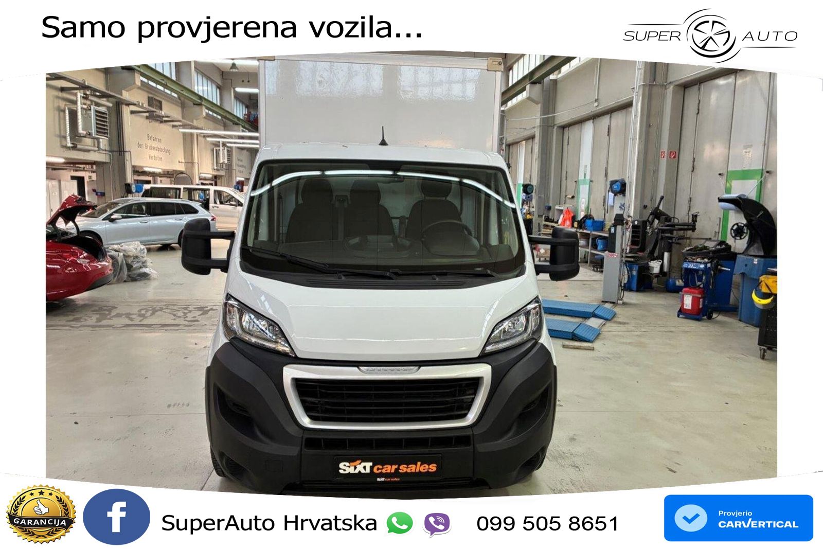 Peugeot Boxer Koffer 2.2BlueHDi 165 L4 3.5t Ladebordwand 165 KS