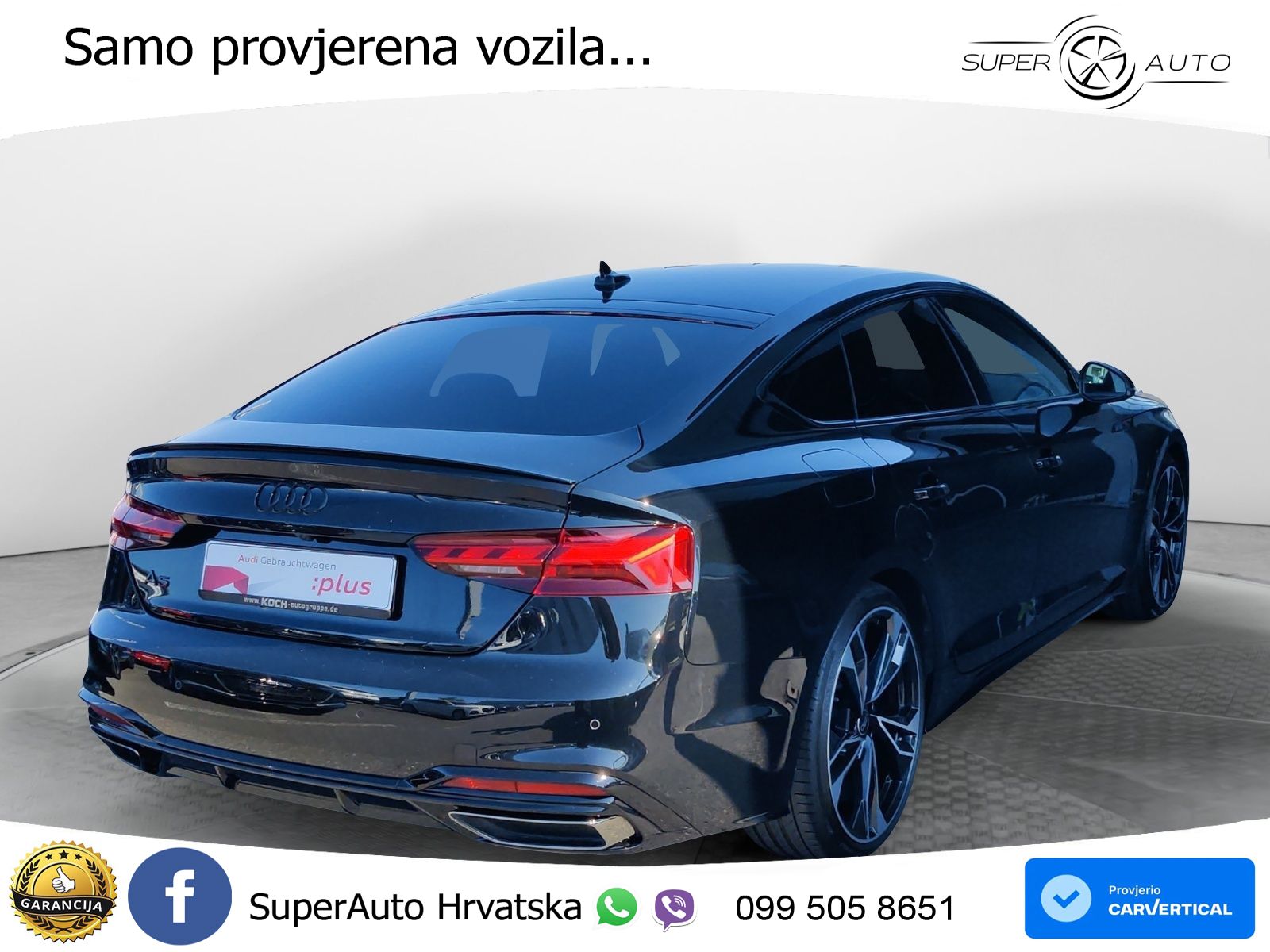 Audi A5 Sportback 40 TDI (204 KS) S tronic S line MATRIX+GR SJED+KAM