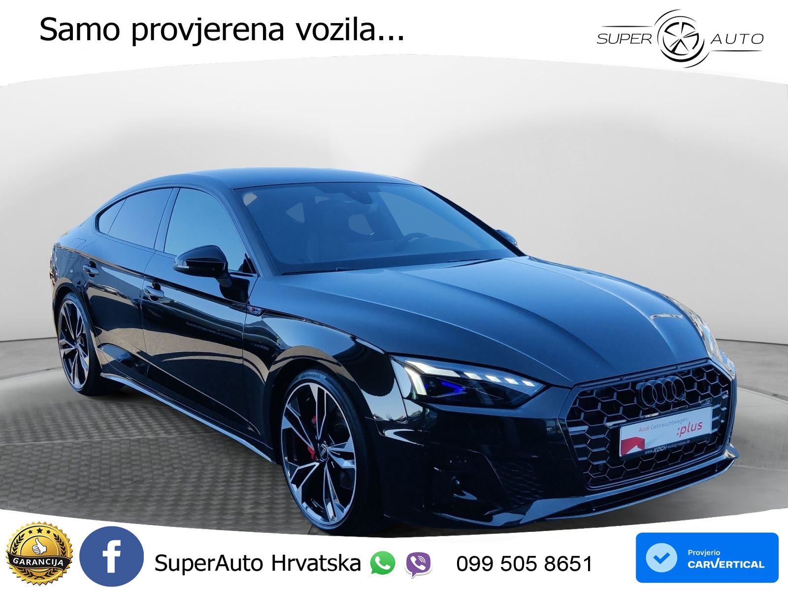 Audi A5 Sportback 40 TDI (204 KS) S tronic S line MATRIX+GR SJED+KAM