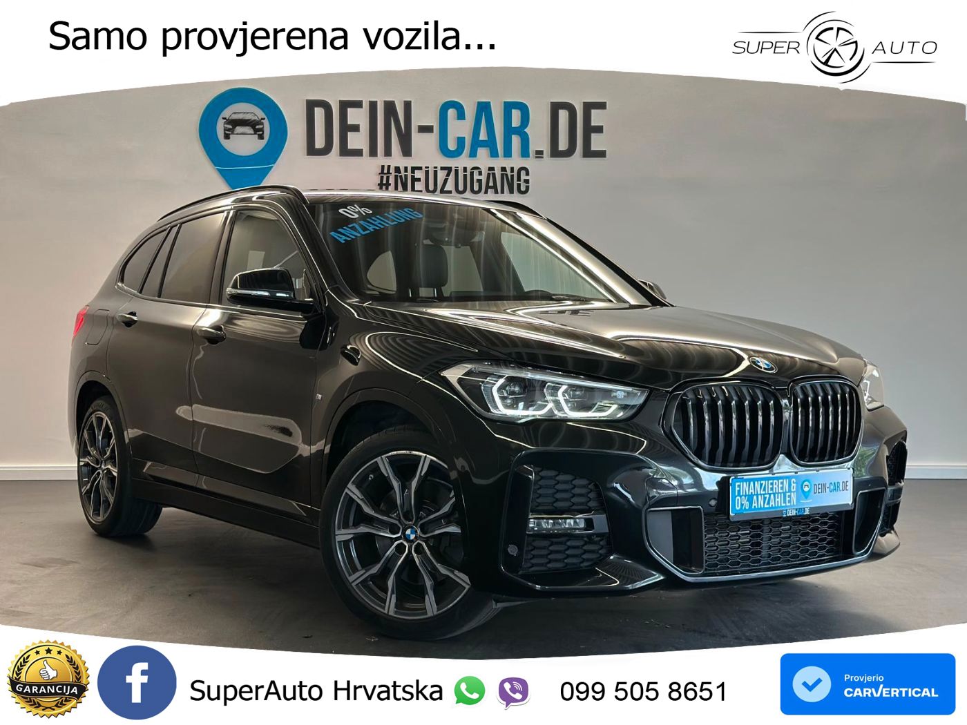 BMW X1 20i (192 KS) Steptronic M Sport LED+GR SJED+ACC