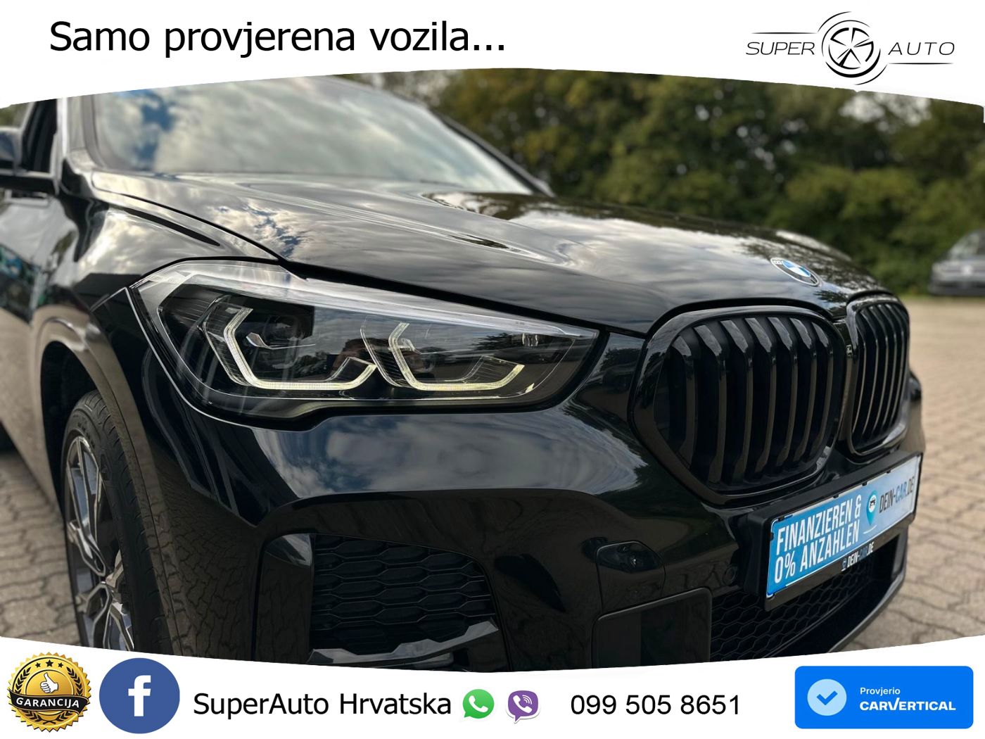 BMW X1 20i (192 KS) Steptronic M Sport LED+GR SJED+ACC