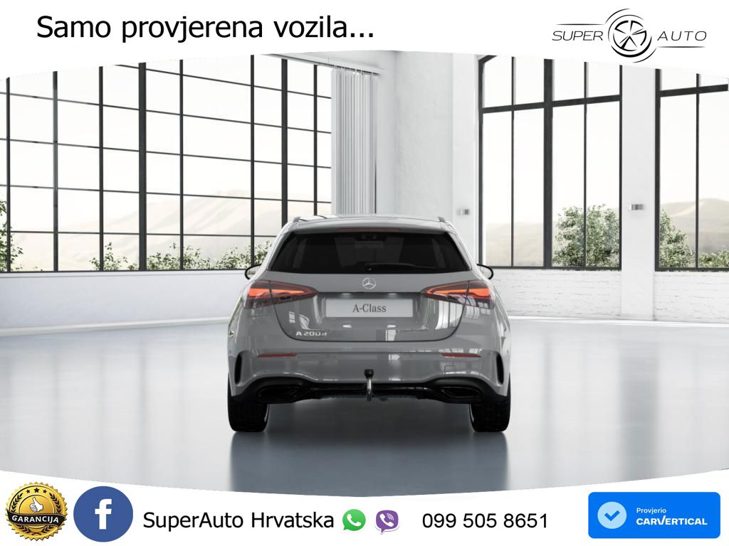 Mercedes-Benz A 200d 8G-DCT AMG LED+GR SJED+ACC