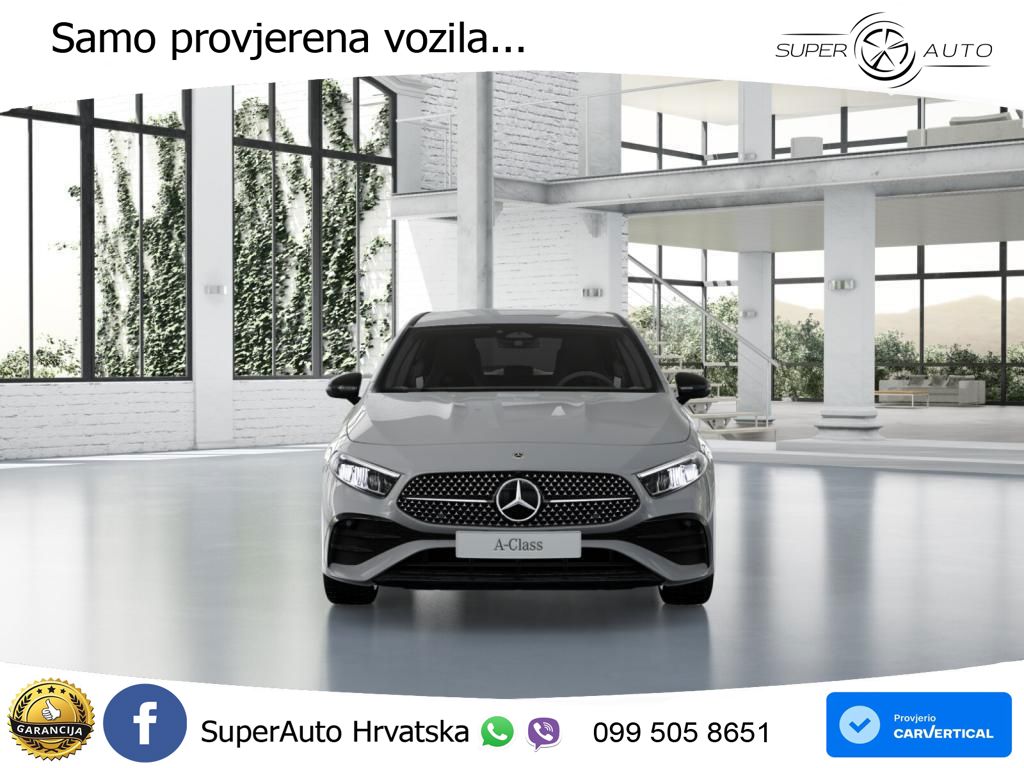 Mercedes-Benz A 200d 8G-DCT AMG LED+GR SJED+ACC