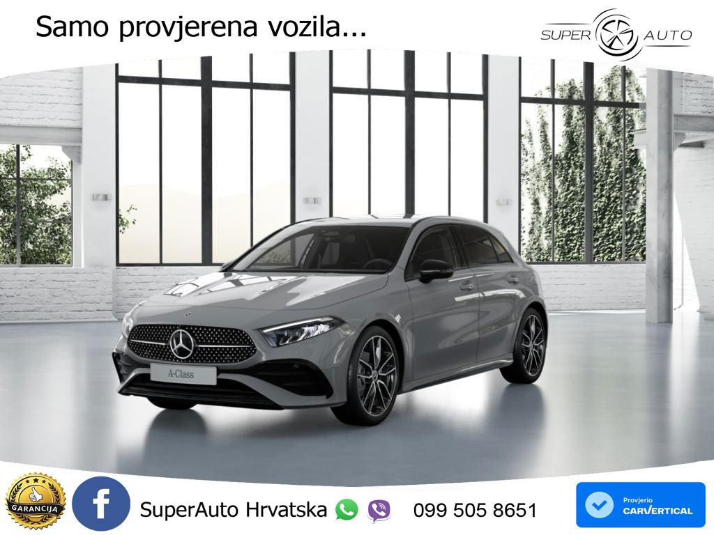 Mercedes-Benz A 200d 8G-DCT AMG LED+GR SJED+ACC