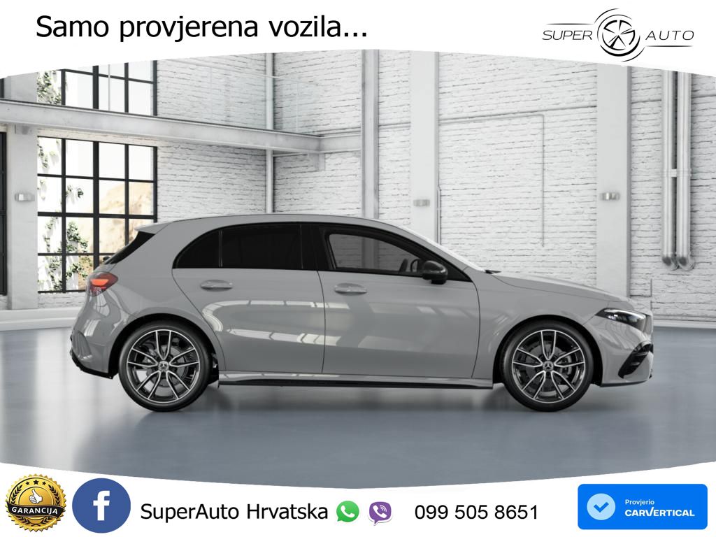 Mercedes-Benz A 200d 8G-DCT AMG LED+GR SJED+ACC