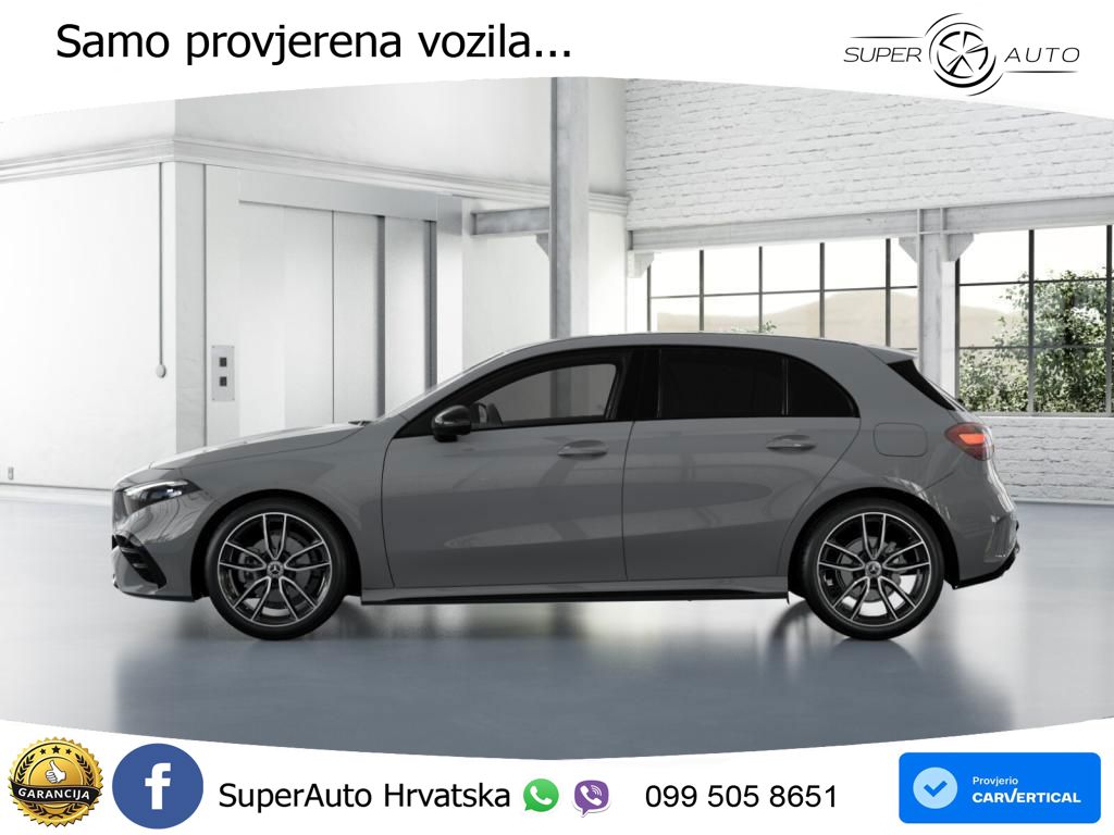 Mercedes-Benz A 200d 8G-DCT AMG LED+GR SJED+ACC