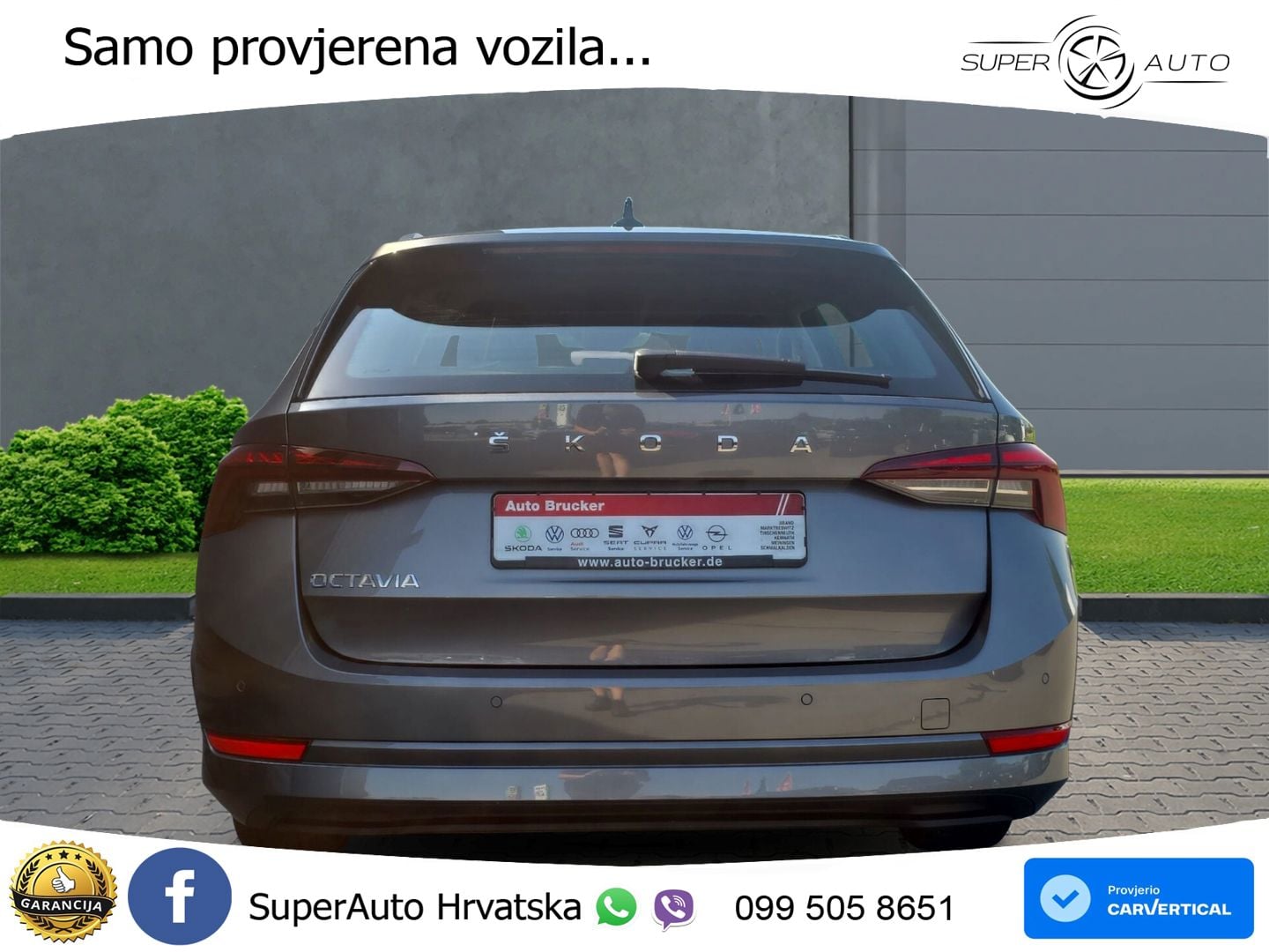 Škoda Octavia Combi 2.0 TDI (150 KS) DSG LED+GR SJED+ACC