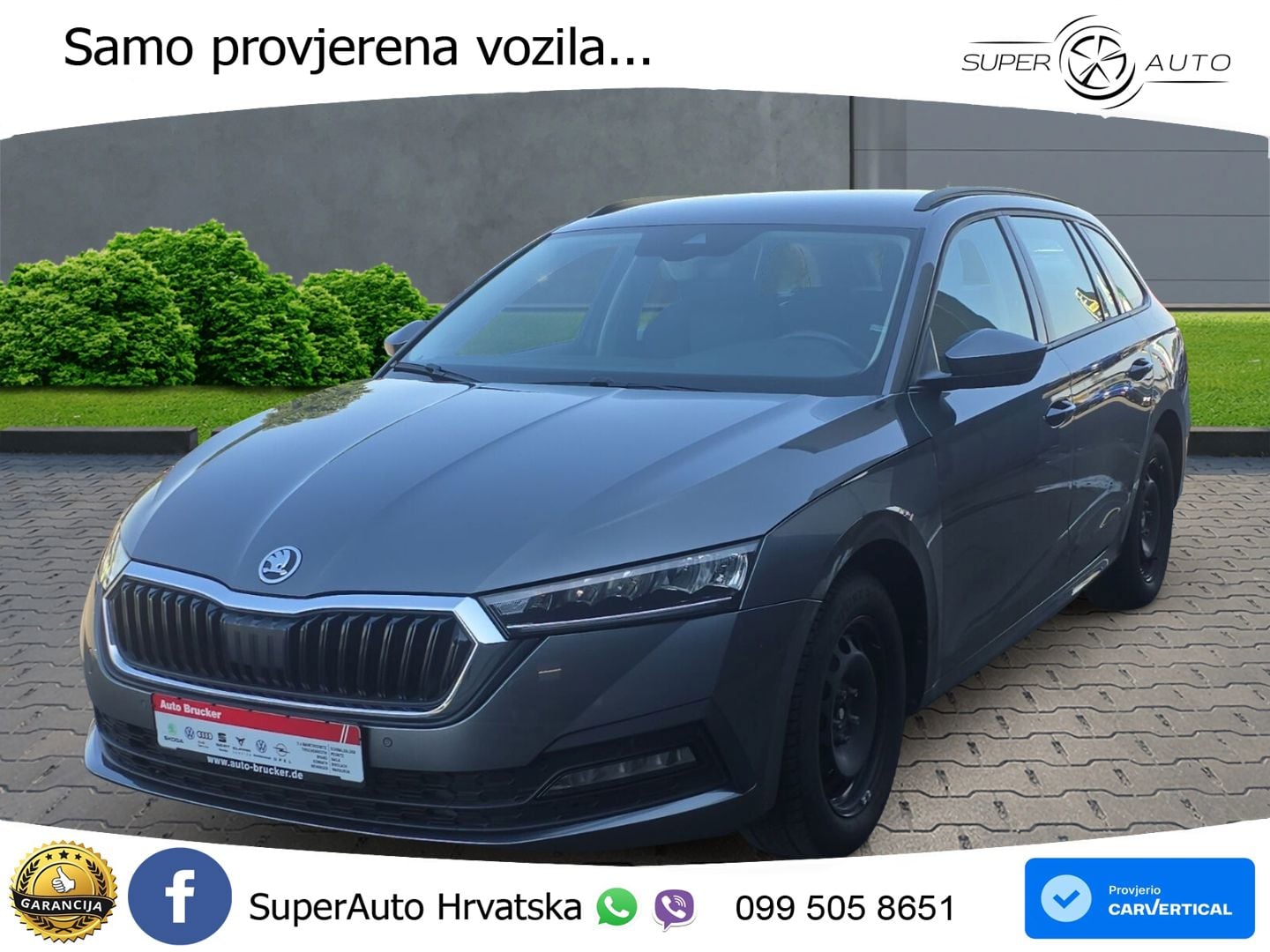 Škoda Octavia Combi 2.0 TDI (150 KS) DSG LED+GR SJED+ACC