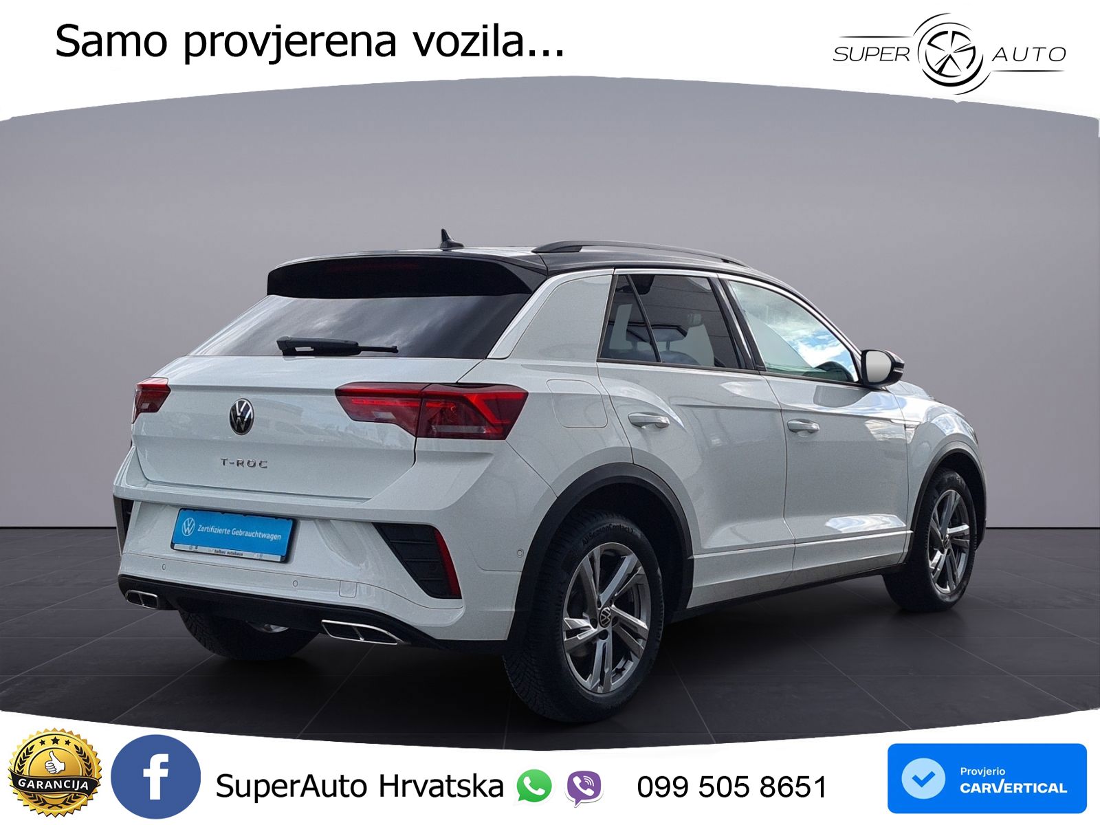 Volkswagen T-Roc 1.5 TSI (150 KS) DSG LED+GR SJED+ACC
