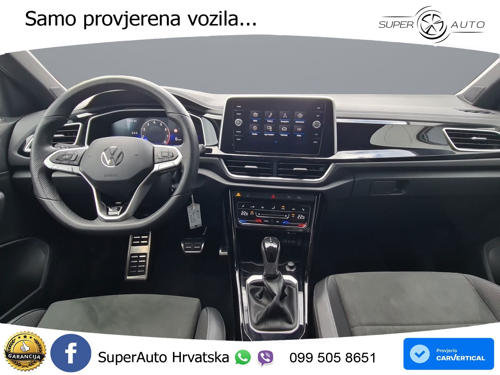 Volkswagen T-Roc 1.5 TSI (150 KS) DSG LED+GR SJED+ACC