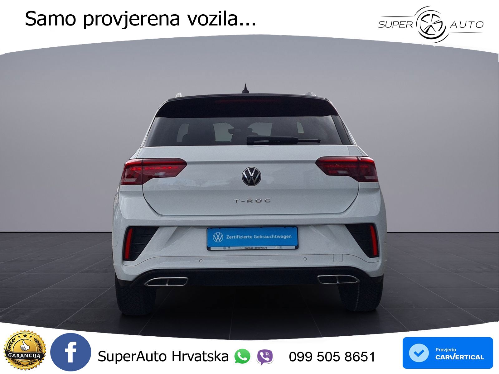 Volkswagen T-Roc 1.5 TSI (150 KS) DSG LED+GR SJED+ACC
