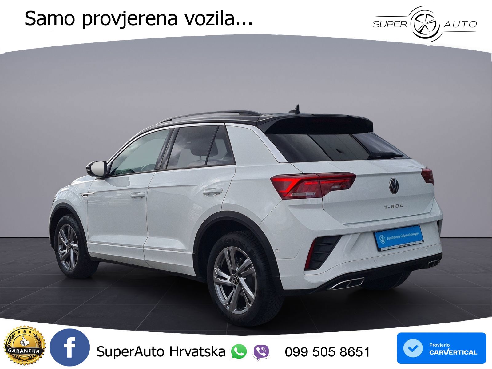 Volkswagen T-Roc 1.5 TSI (150 KS) DSG LED+GR SJED+ACC