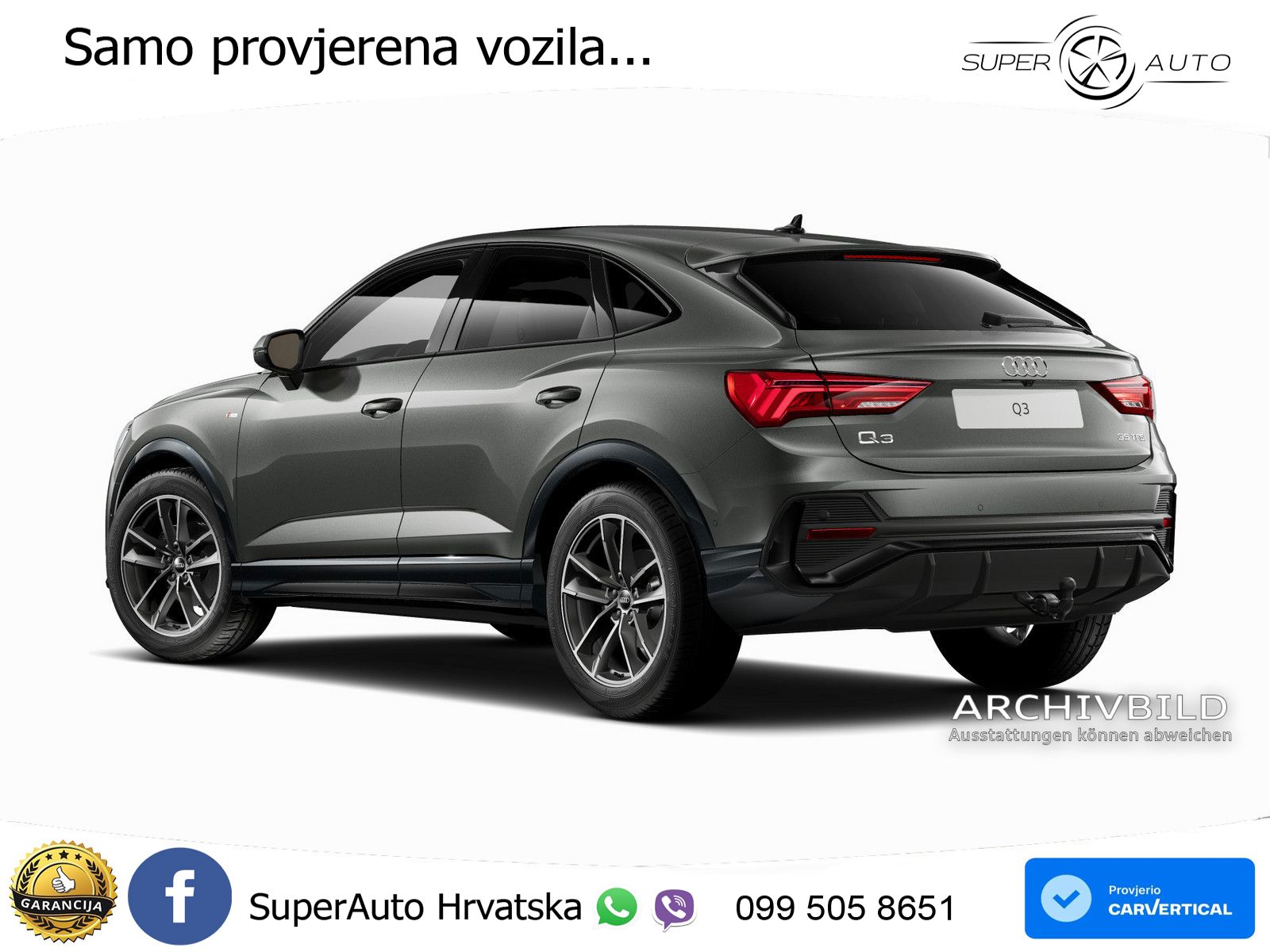 Audi Q3 III Sportback 1.5 TFSI (150 KS) S tronic S line MATRIX+GR SJED+KAM