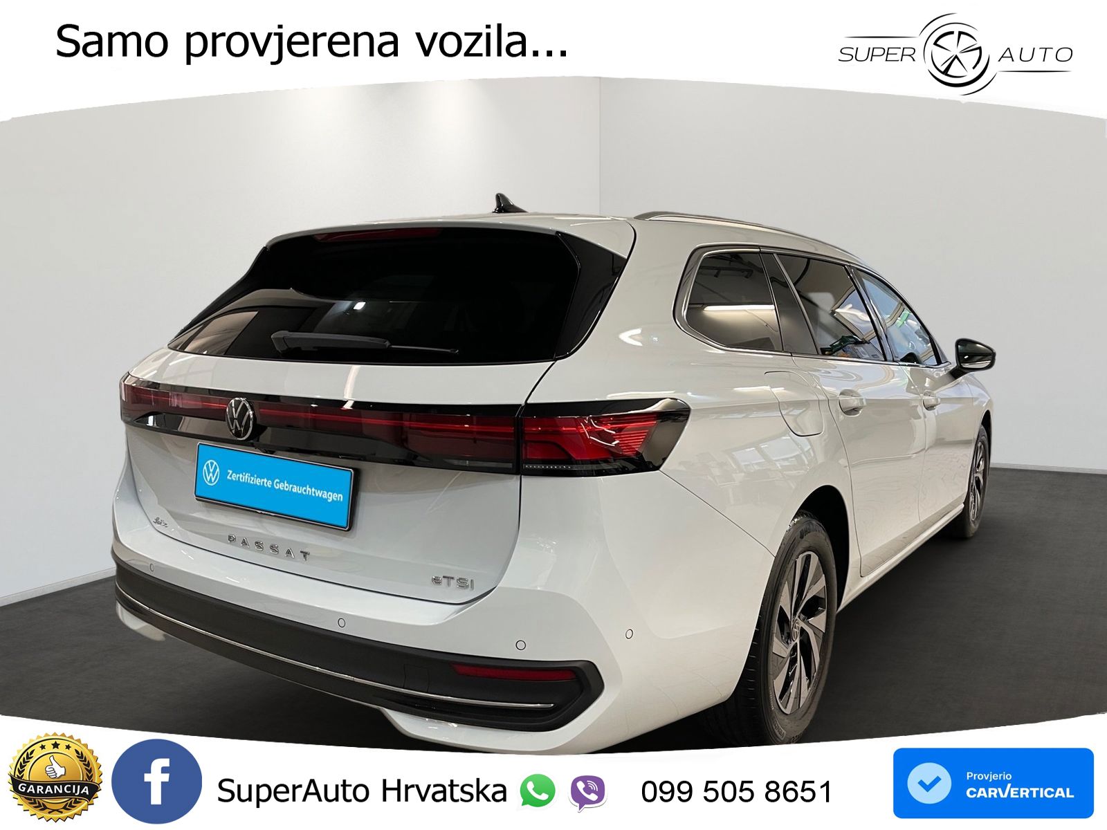 Volkswagen Passat Variant 1.5 eTSI (150 KS) DSG Business LED+GR SJED+ACC