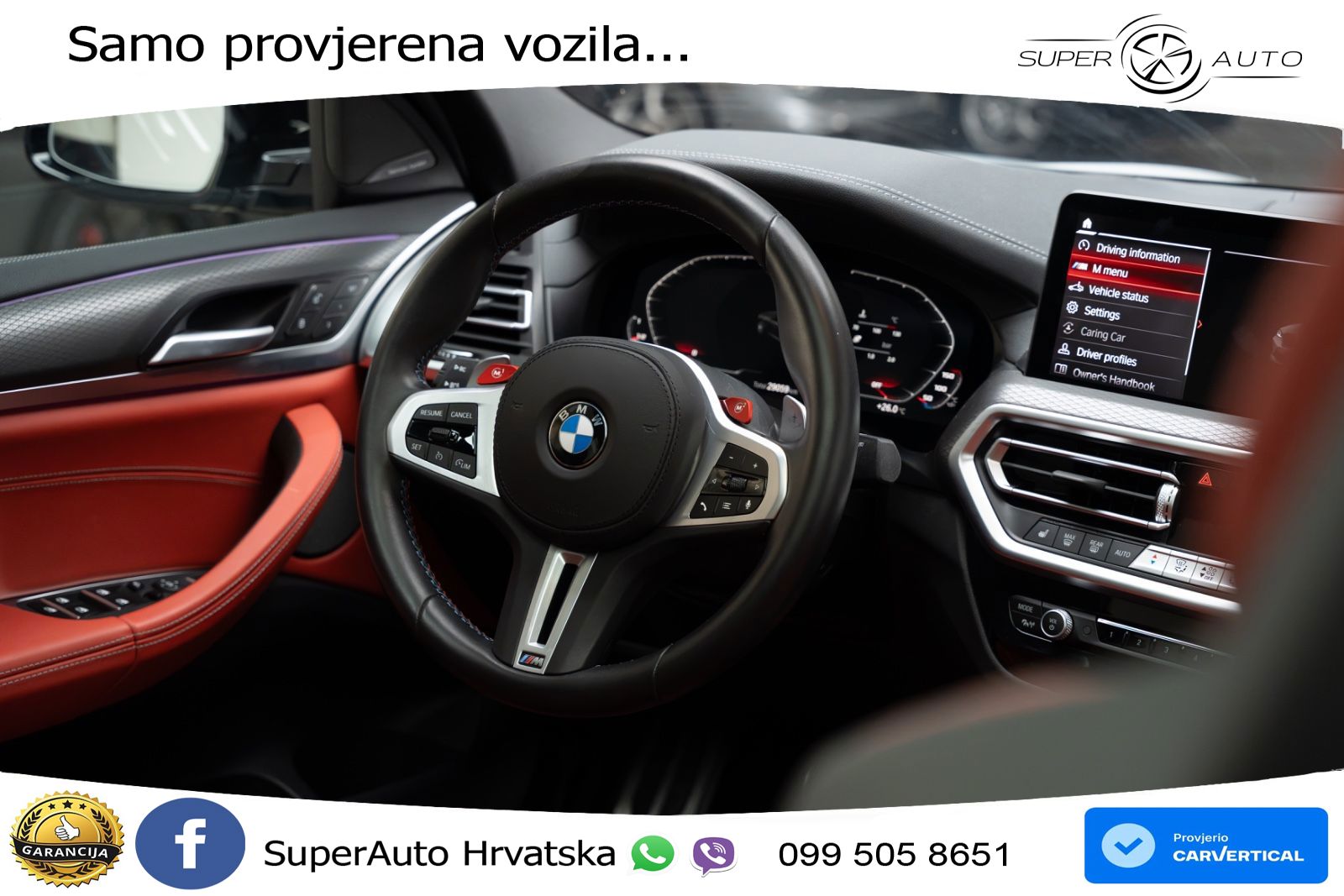 BMW X4 M Competition 3.0 (510 KS) xDrive Steptronic LED+GR SJED+ACC