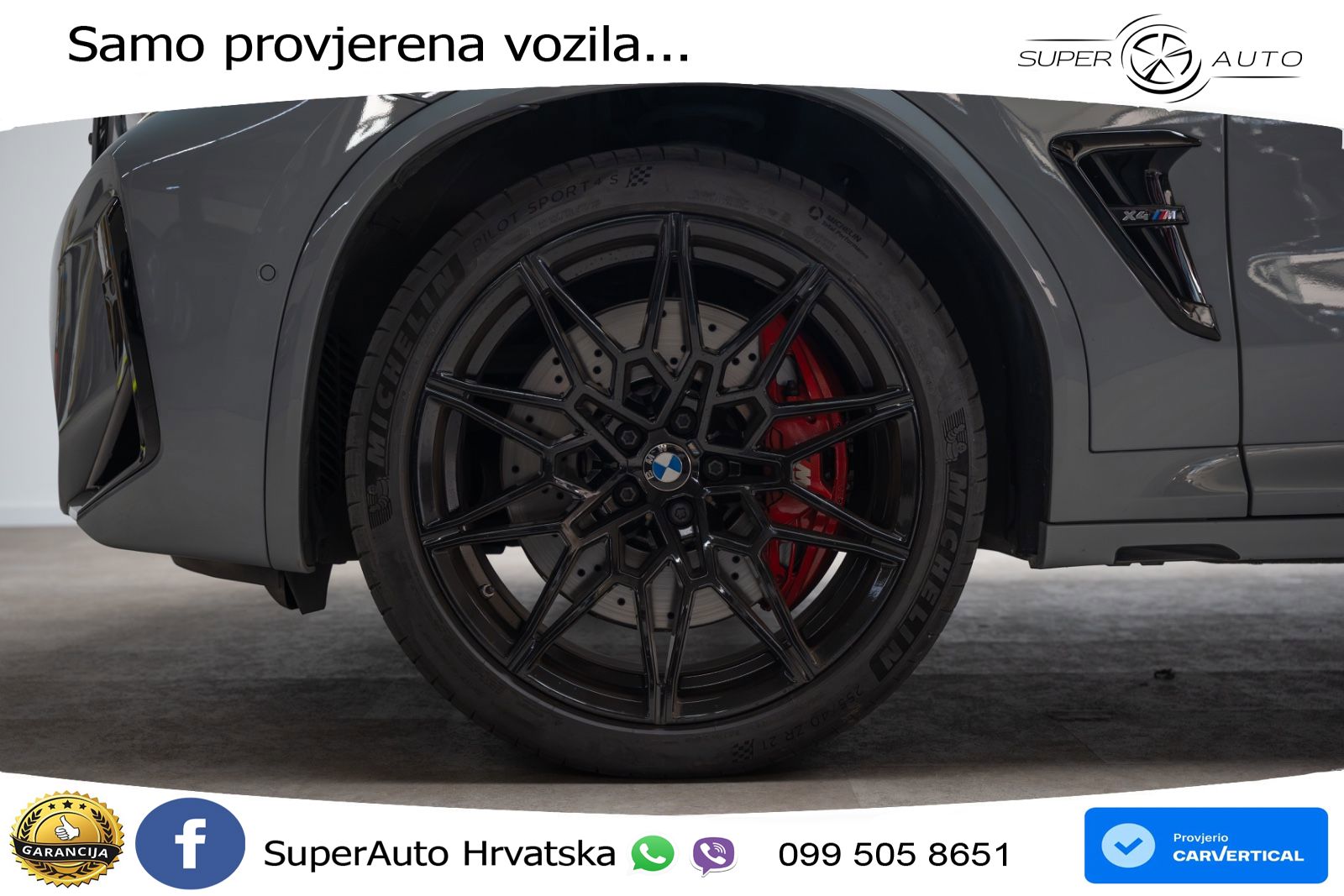 BMW X4 M Competition 3.0 (510 KS) xDrive Steptronic LED+GR SJED+ACC