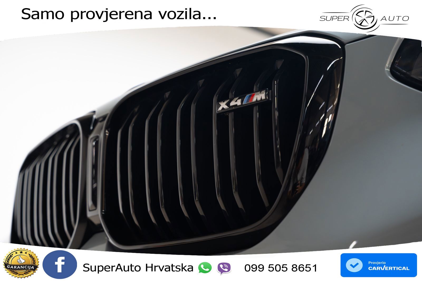 BMW X4 M Competition 3.0 (510 KS) xDrive Steptronic LED+GR SJED+ACC