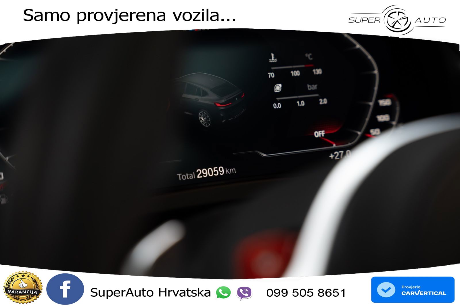 BMW X4 M Competition 3.0 (510 KS) xDrive Steptronic LED+GR SJED+ACC