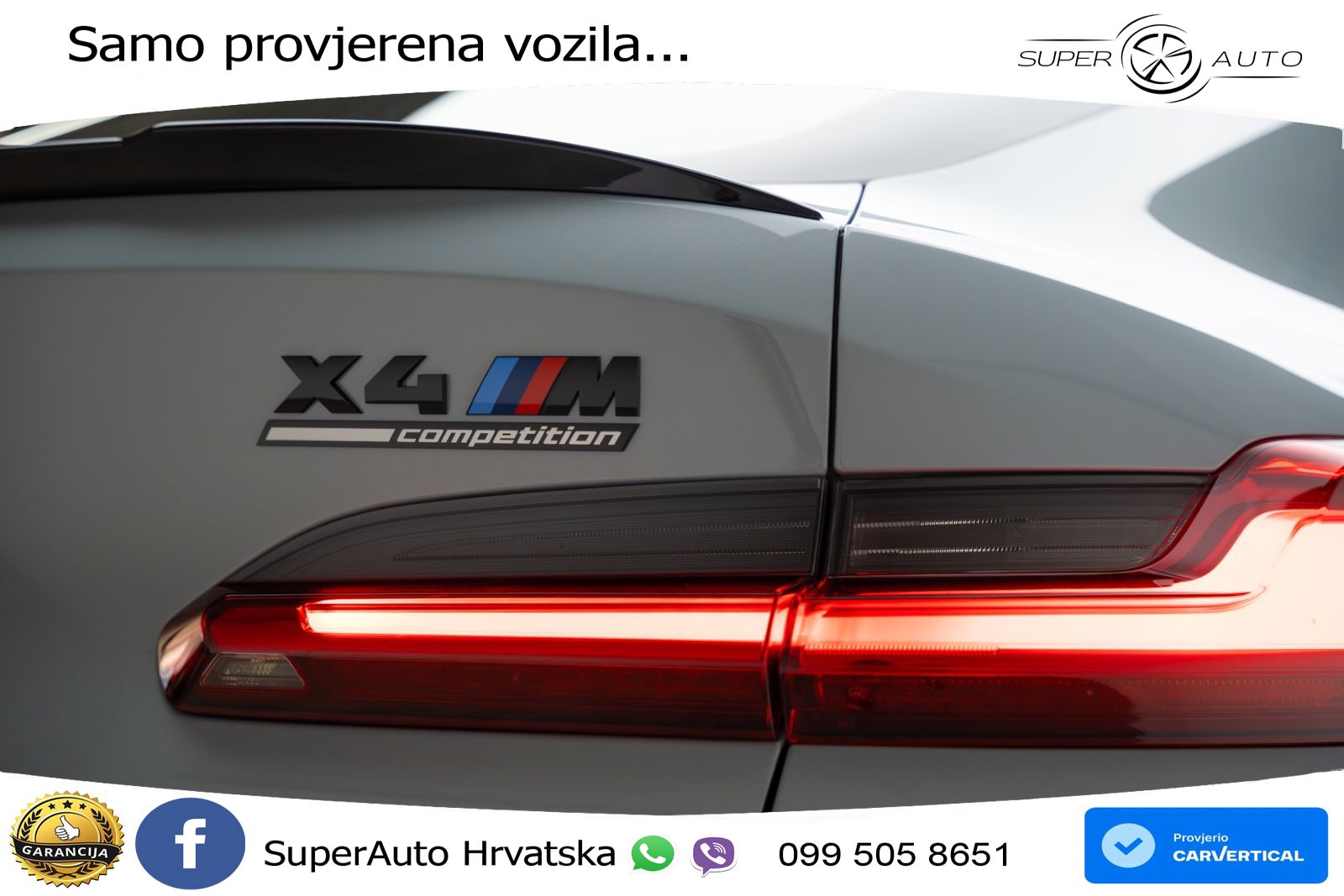 BMW X4 M Competition 3.0 (510 KS) xDrive Steptronic LED+GR SJED+ACC