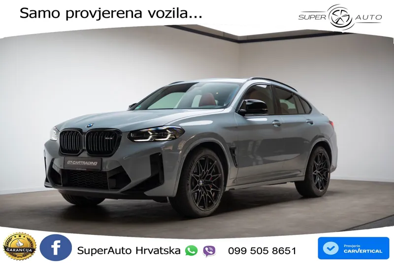 BMW X4 M Competition 3.0 (510 KS) xDrive Steptronic LED+GR SJED+ACC