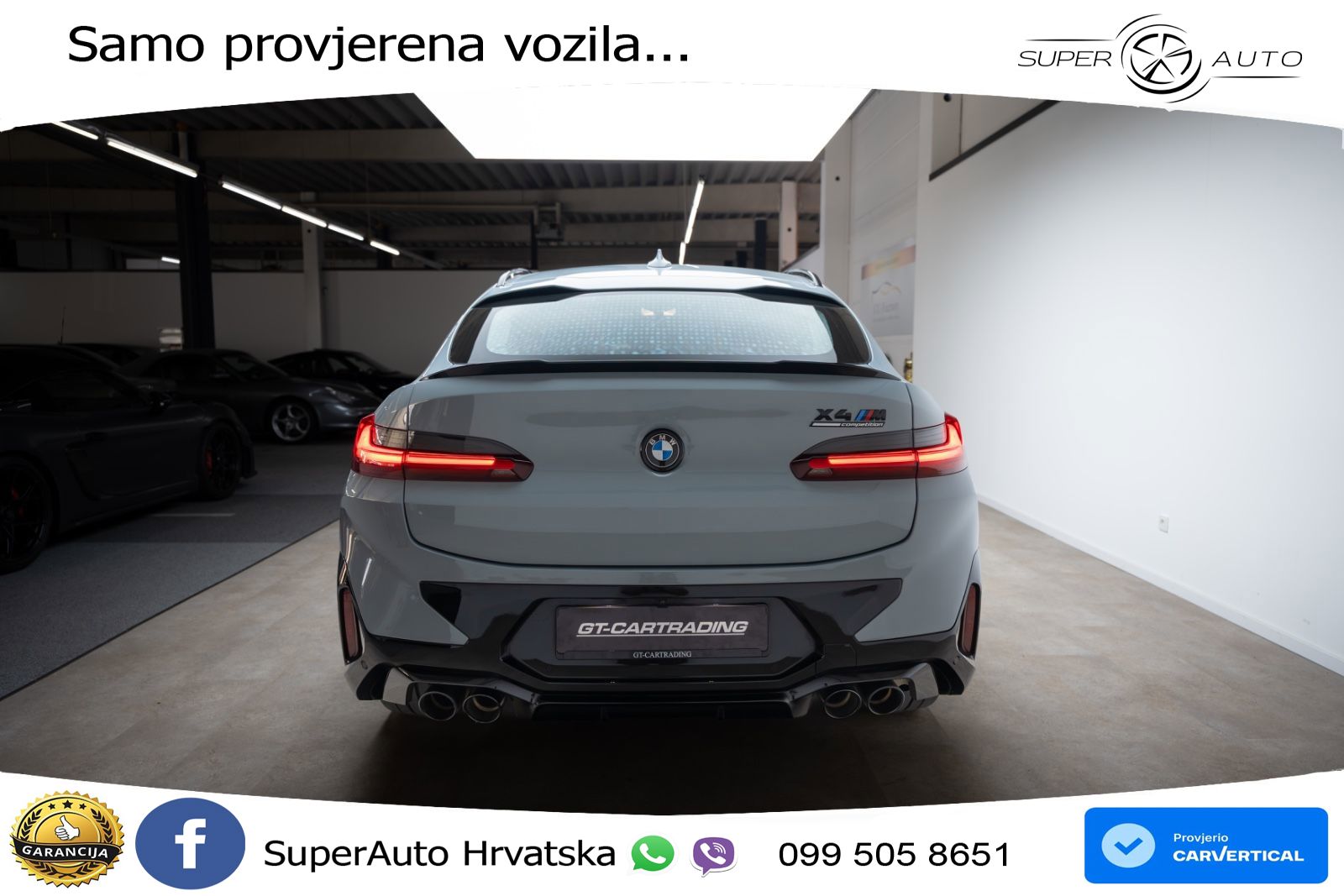 BMW X4 M Competition 3.0 (510 KS) xDrive Steptronic LED+GR SJED+ACC