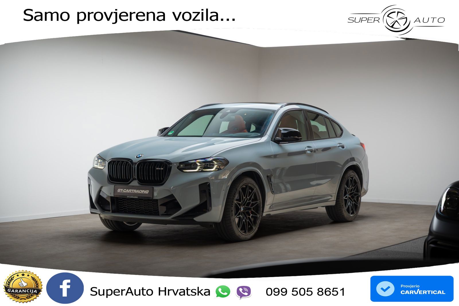 BMW X4 M Competition 3.0 (510 KS) xDrive Steptronic LED+GR SJED+ACC