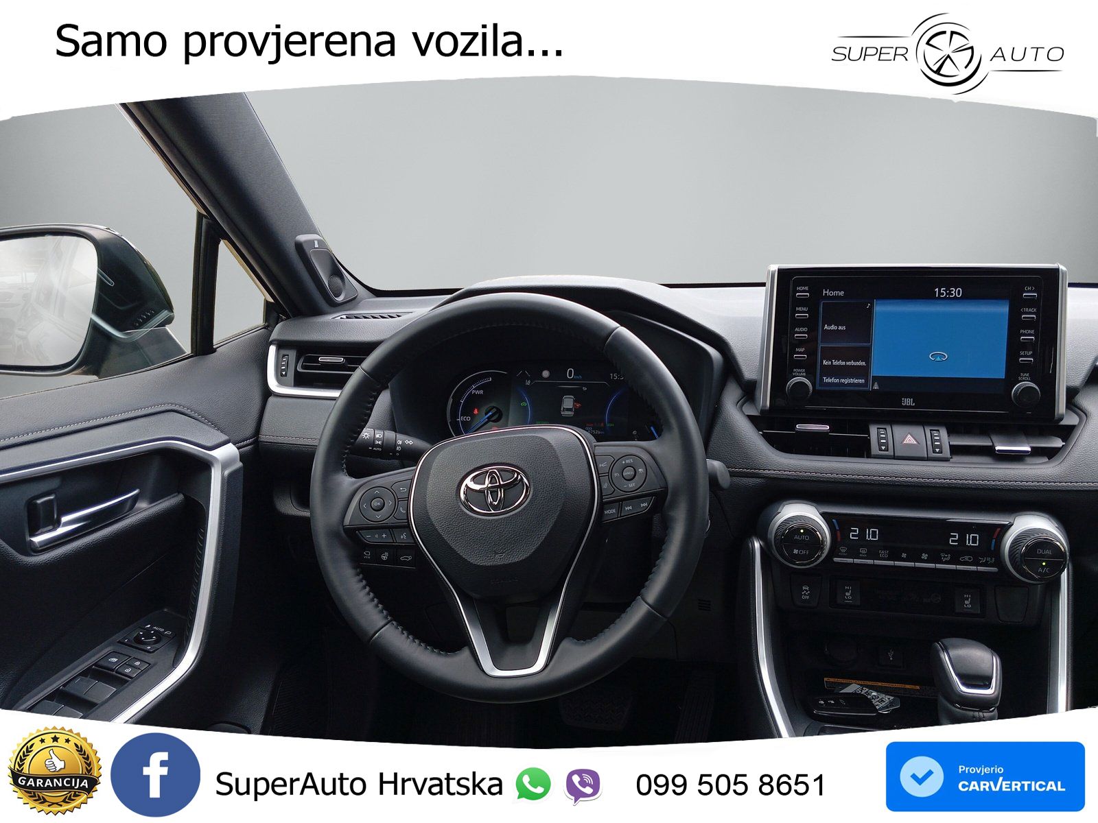 Toyota RAV4 2.5 (222 KS) Hybrid E-Four e-CVT LED+GR SJED+ACC