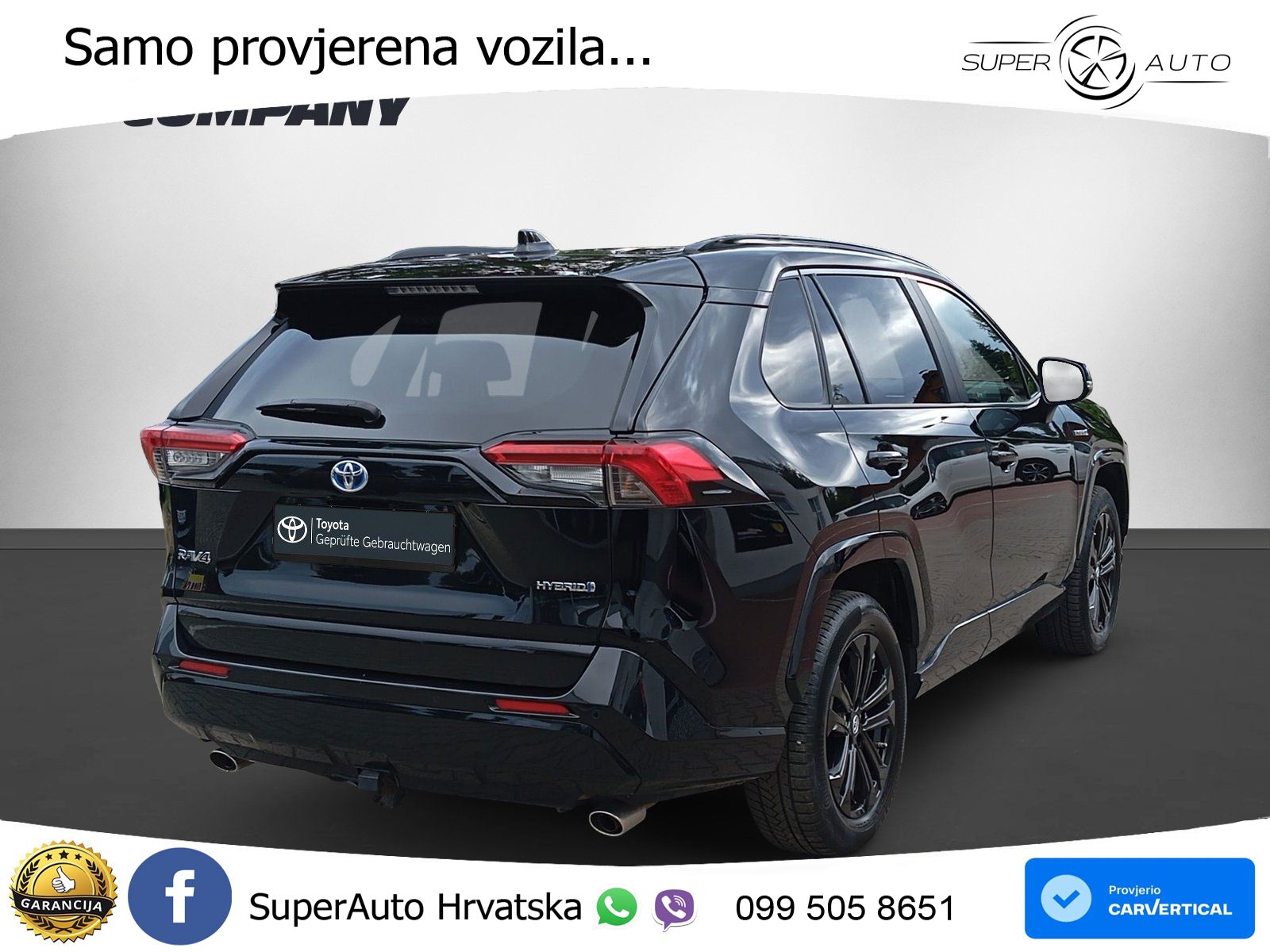 Toyota RAV4 2.5 (222 KS) Hybrid E-Four e-CVT LED+GR SJED+ACC