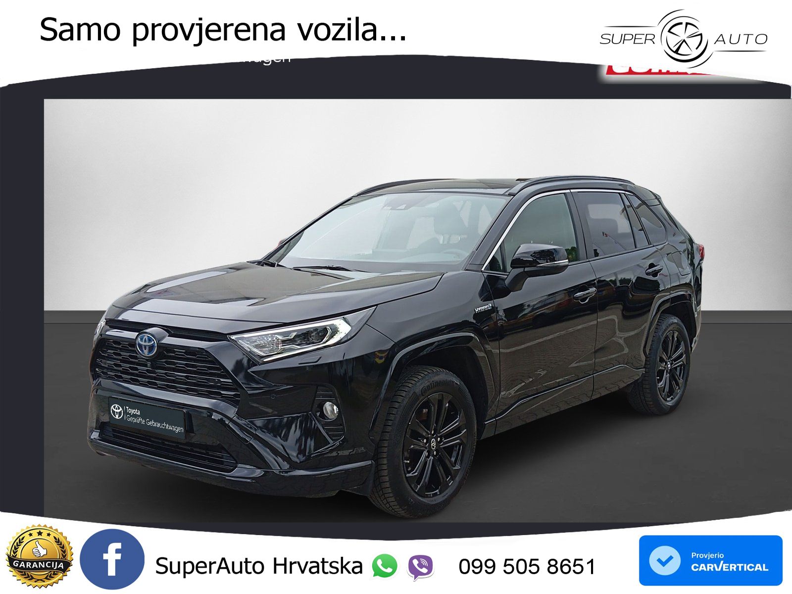 Toyota RAV4 2.5 (222 KS) Hybrid E-Four e-CVT LED+GR SJED+ACC