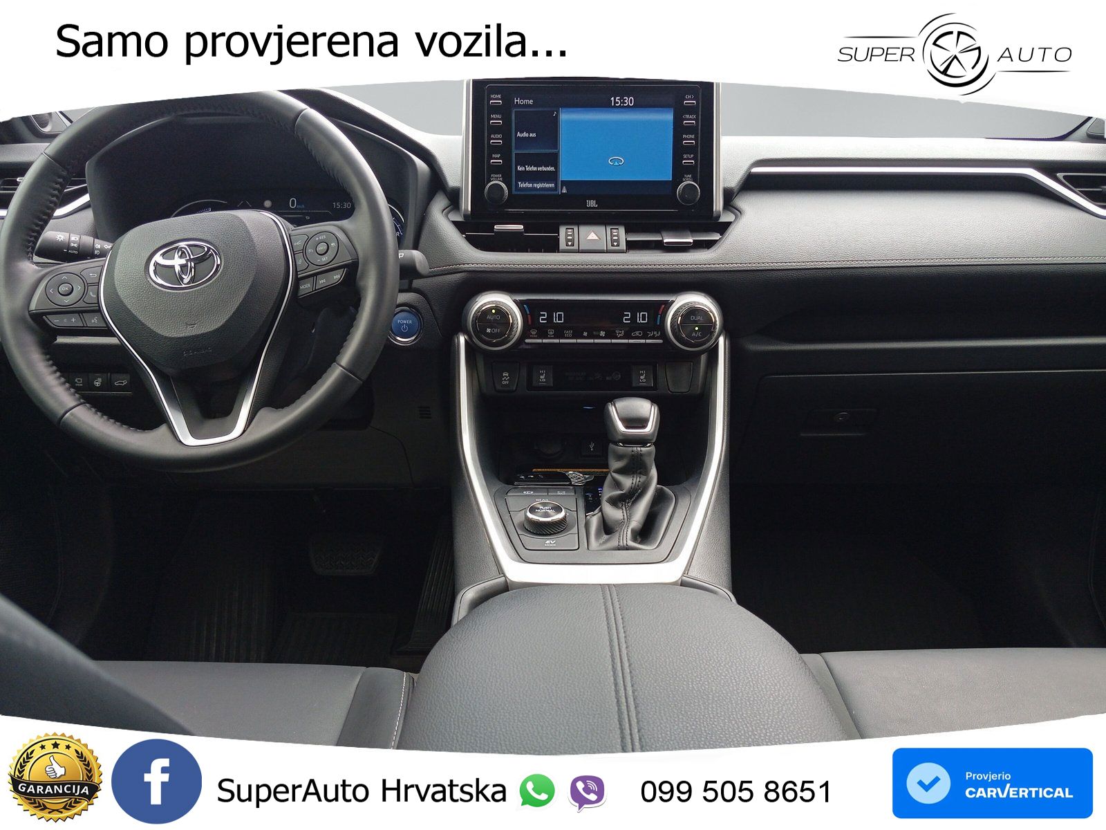 Toyota RAV4 2.5 (222 KS) Hybrid E-Four e-CVT LED+GR SJED+ACC