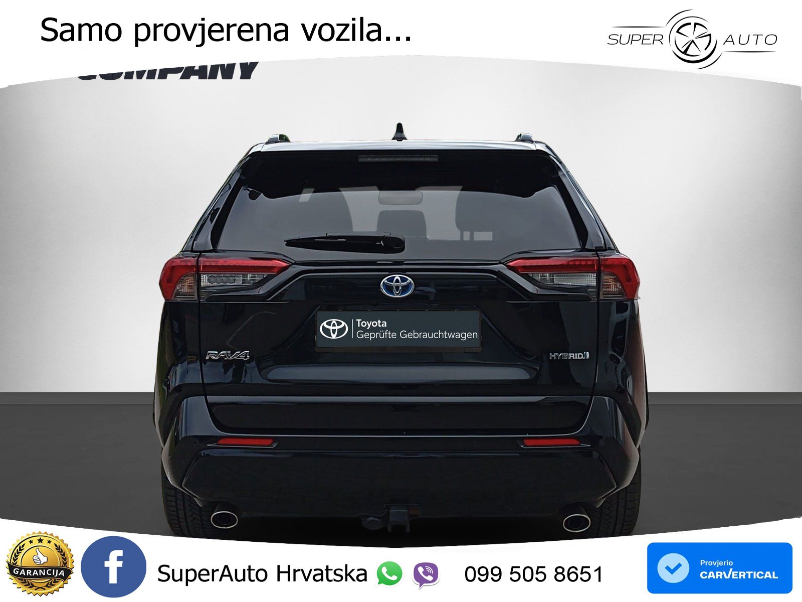 Toyota RAV4 2.5 (222 KS) Hybrid E-Four e-CVT LED+GR SJED+ACC