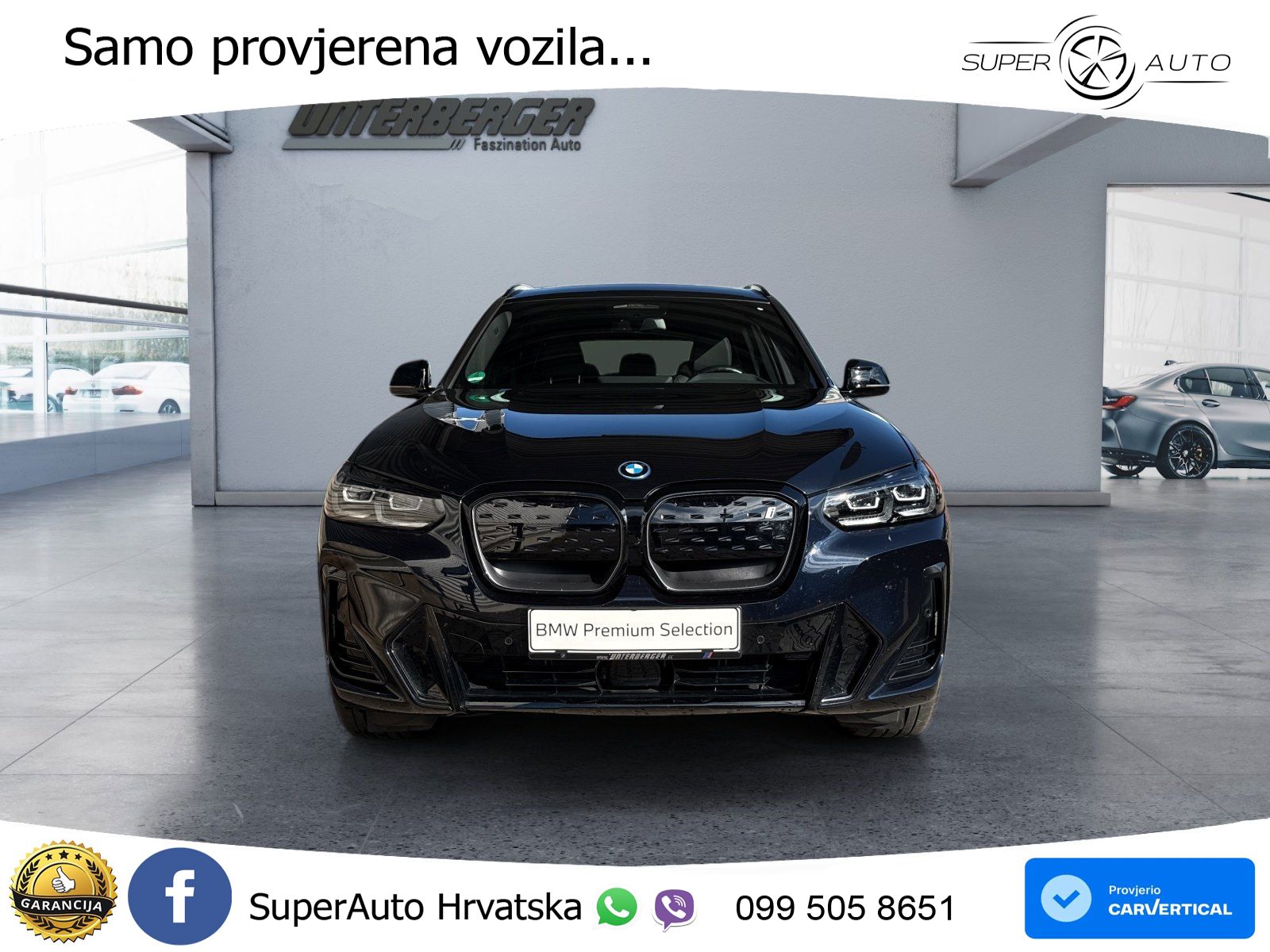 BMW iX3 80 kWh (286 KS) M Sport LED+GR SJED+ACC