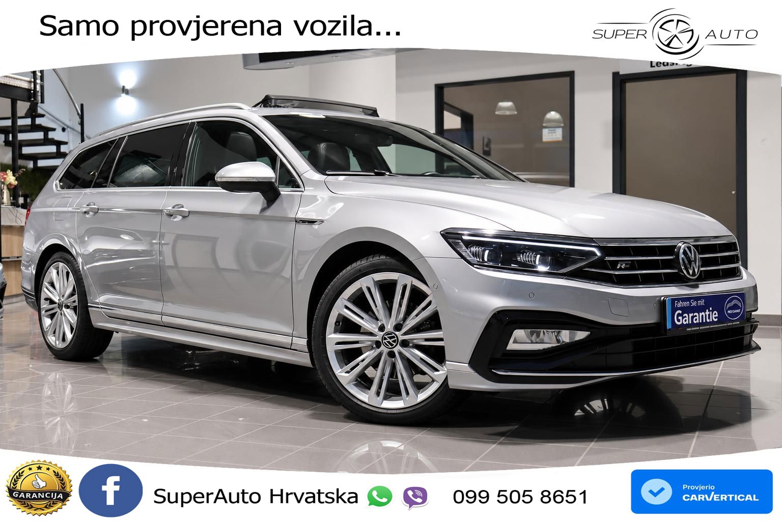 Volkswagen Passat Variant 2.0 TDI (200 KS) DSG R-Line MATRIX+GR SJED+KAM