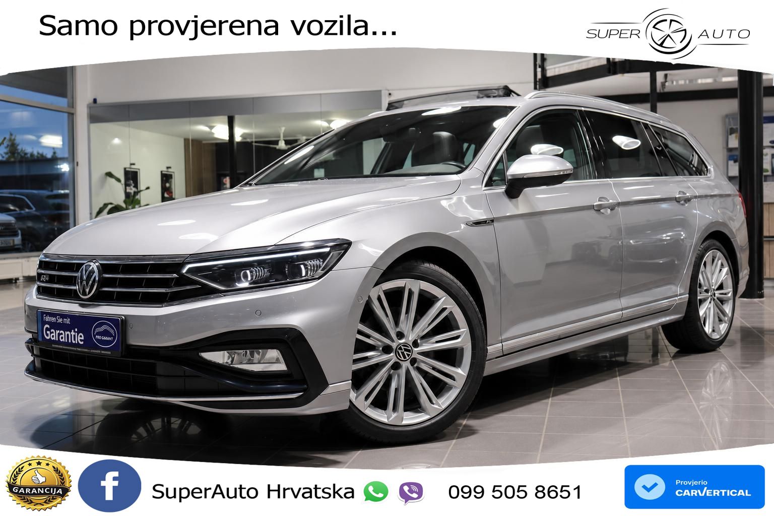 Volkswagen Passat Variant 2.0 TDI (200 KS) DSG R-Line MATRIX+GR SJED+KAM