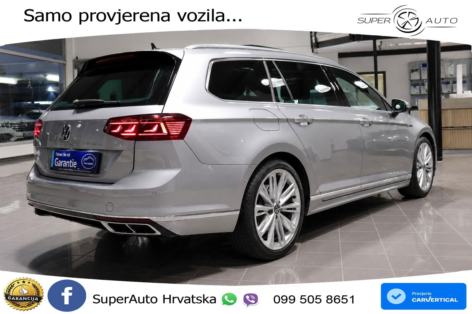 Volkswagen Passat Variant 2.0 TDI (200 KS) DSG R-Line MATRIX+GR SJED+KAM