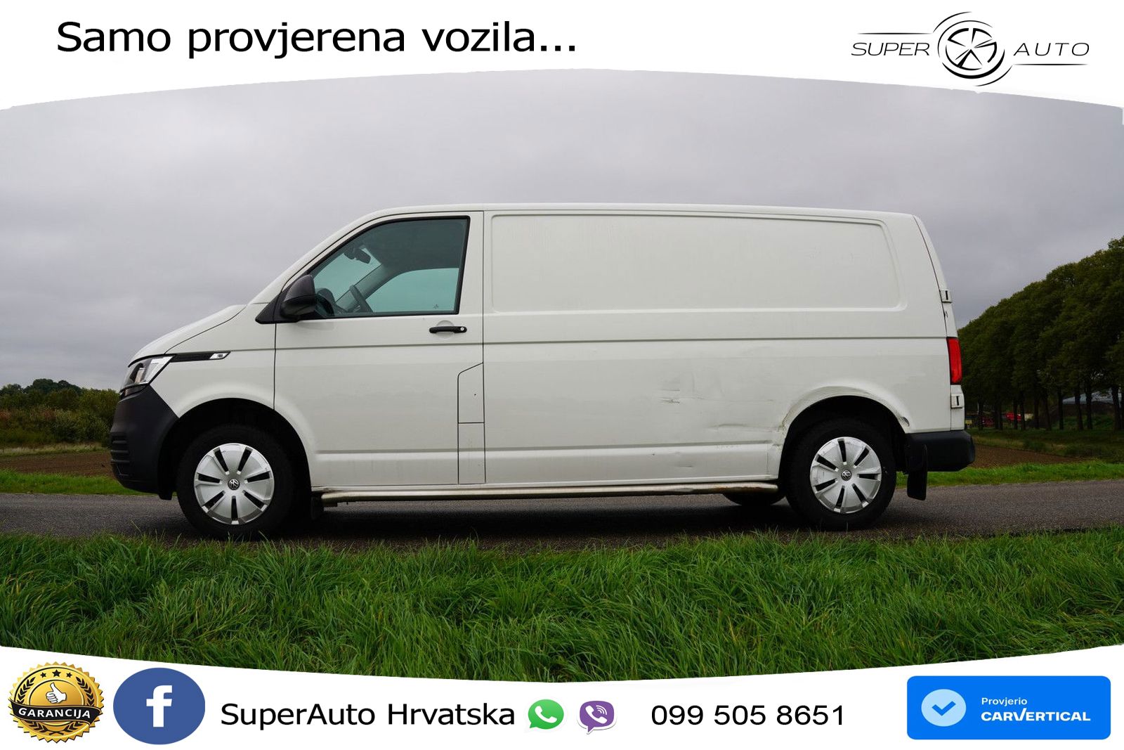 Volkswagen Transporter 2.0 TDI L2H1 28 Comfortline / Automa 150 KS