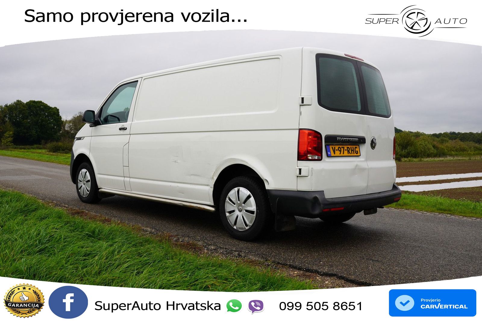 Volkswagen Transporter 2.0 TDI L2H1 28 Comfortline / Automa 150 KS