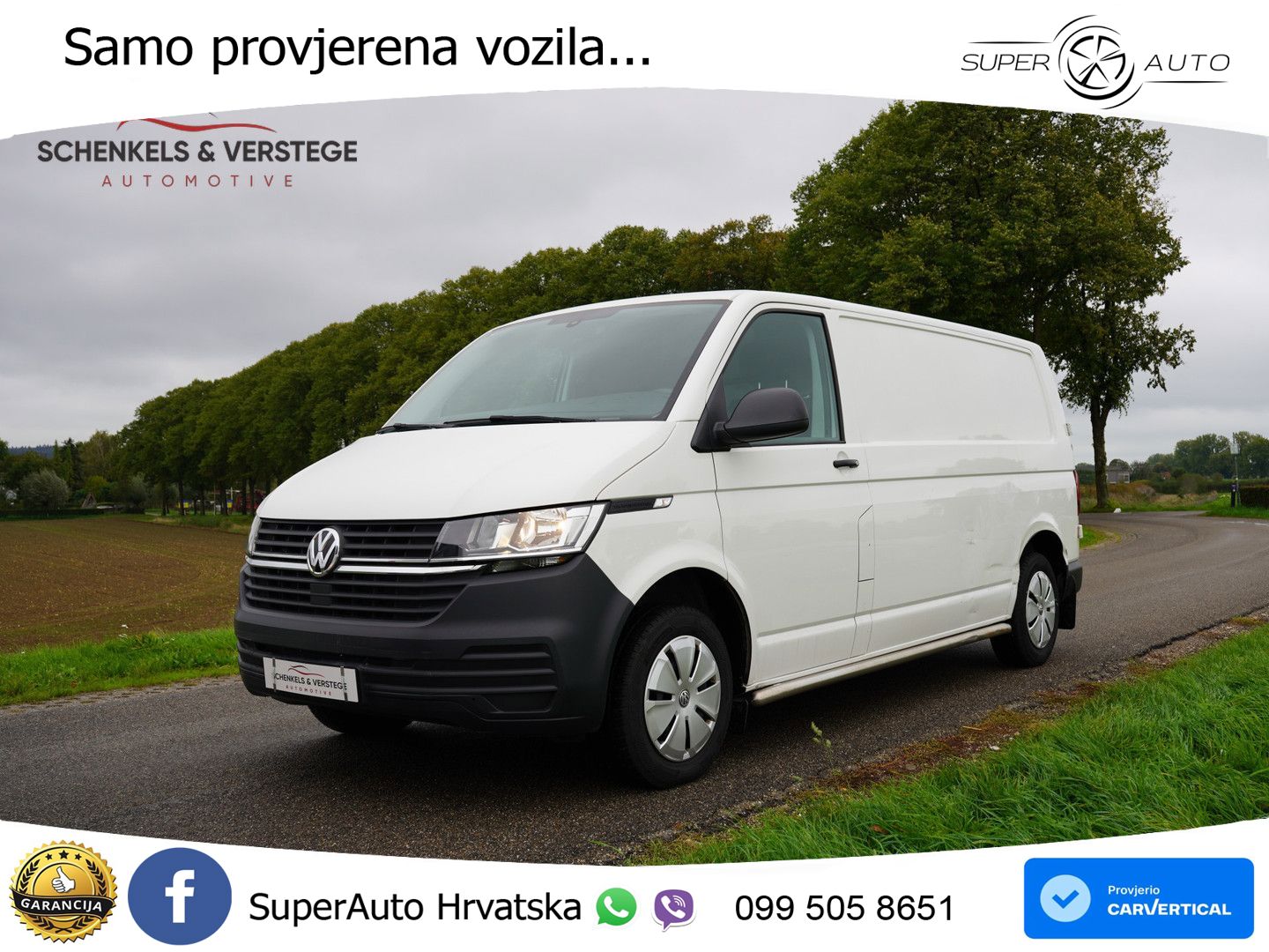 Volkswagen Transporter 2.0 TDI L2H1 28 Comfortline / Automa 150 KS