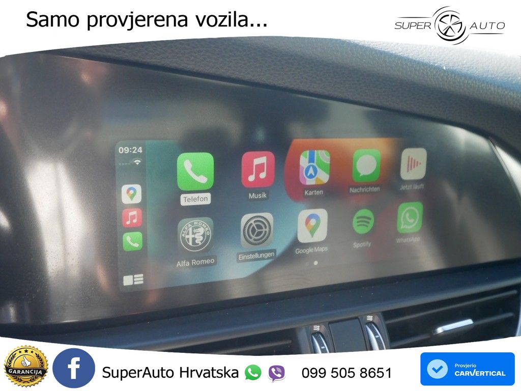 Alfa Romeo Giulia 2.0 Turbo (280 KS) Q4 Automatic LED+GR SJED+ACC