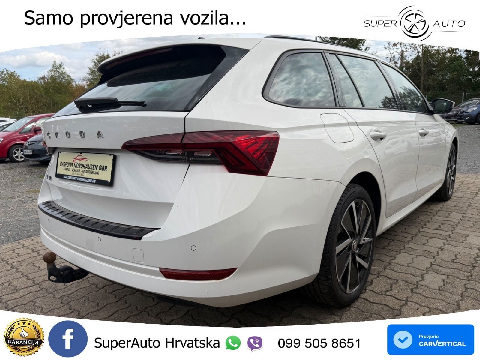 Škoda Octavia Combi 2.0 TDI (150 KS) DSG LED+GR SJED+ACC