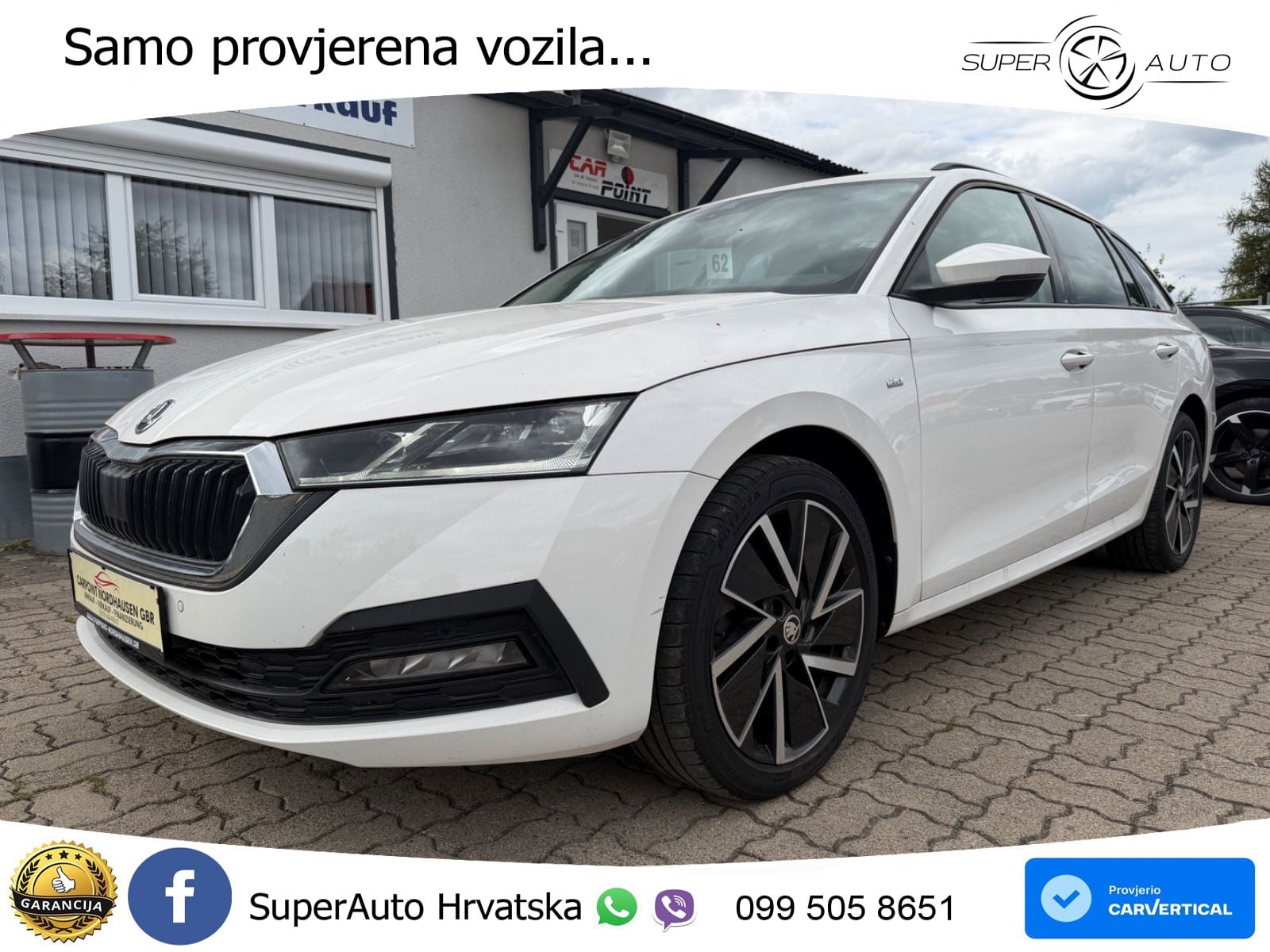 Škoda Octavia Combi 2.0 TDI (150 KS) DSG LED+GR SJED+ACC