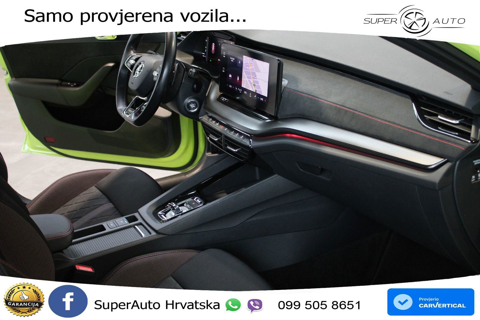 Škoda Octavia Combi RS 2.0 TDI (200 KS) 4x4 DSG LED+GR SJED+ACC