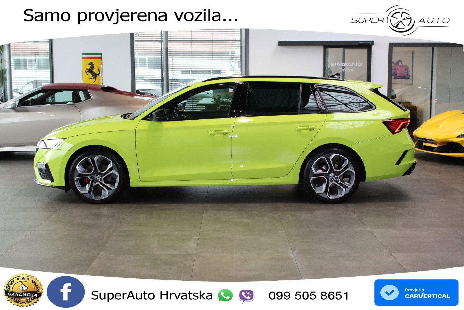 Škoda Octavia Combi RS 2.0 TDI (200 KS) 4x4 DSG LED+GR SJED+ACC