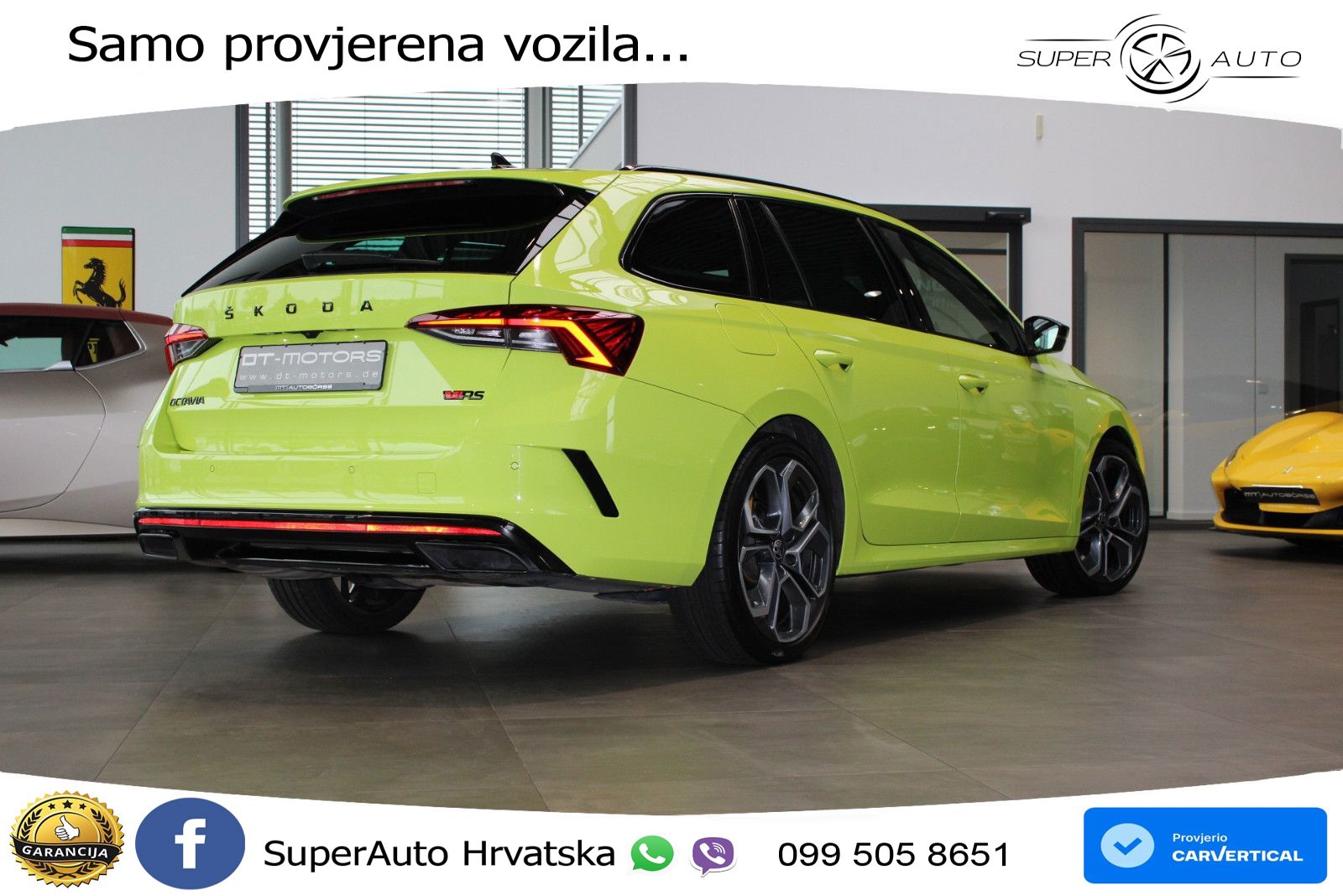 Škoda Octavia Combi RS 2.0 TDI (200 KS) 4x4 DSG LED+GR SJED+ACC