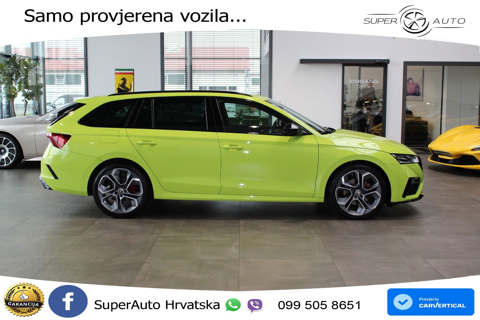 Škoda Octavia Combi RS 2.0 TDI (200 KS) 4x4 DSG LED+GR SJED+ACC