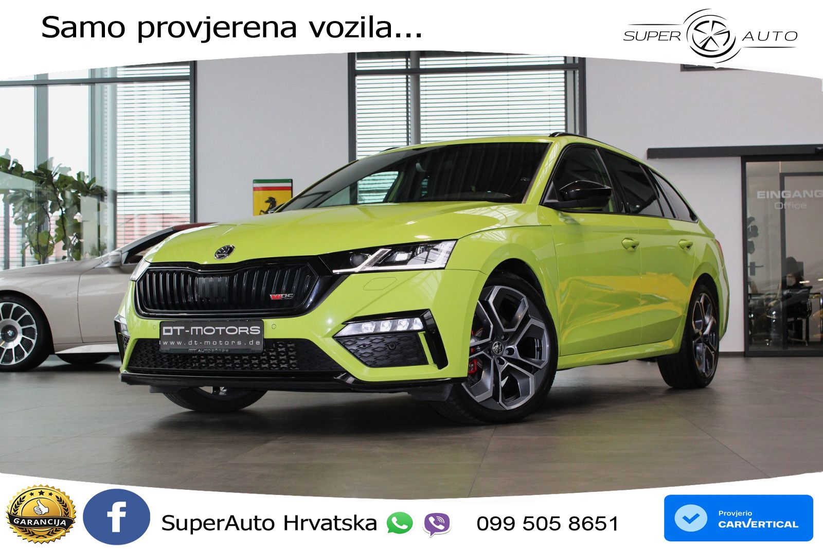 Škoda Octavia Combi RS 2.0 TDI (200 KS) 4x4 DSG LED+GR SJED+ACC