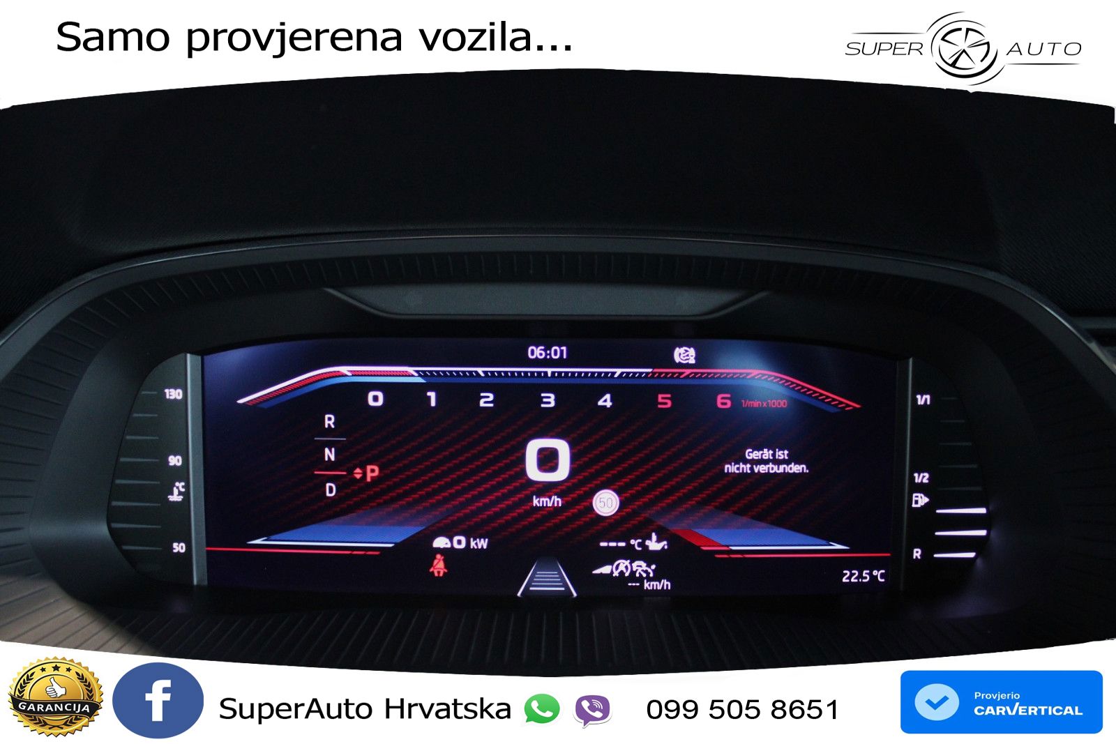Škoda Octavia Combi RS 2.0 TDI (200 KS) 4x4 DSG LED+GR SJED+ACC