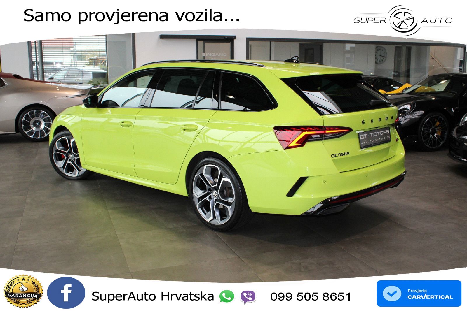 Škoda Octavia Combi RS 2.0 TDI (200 KS) 4x4 DSG LED+GR SJED+ACC